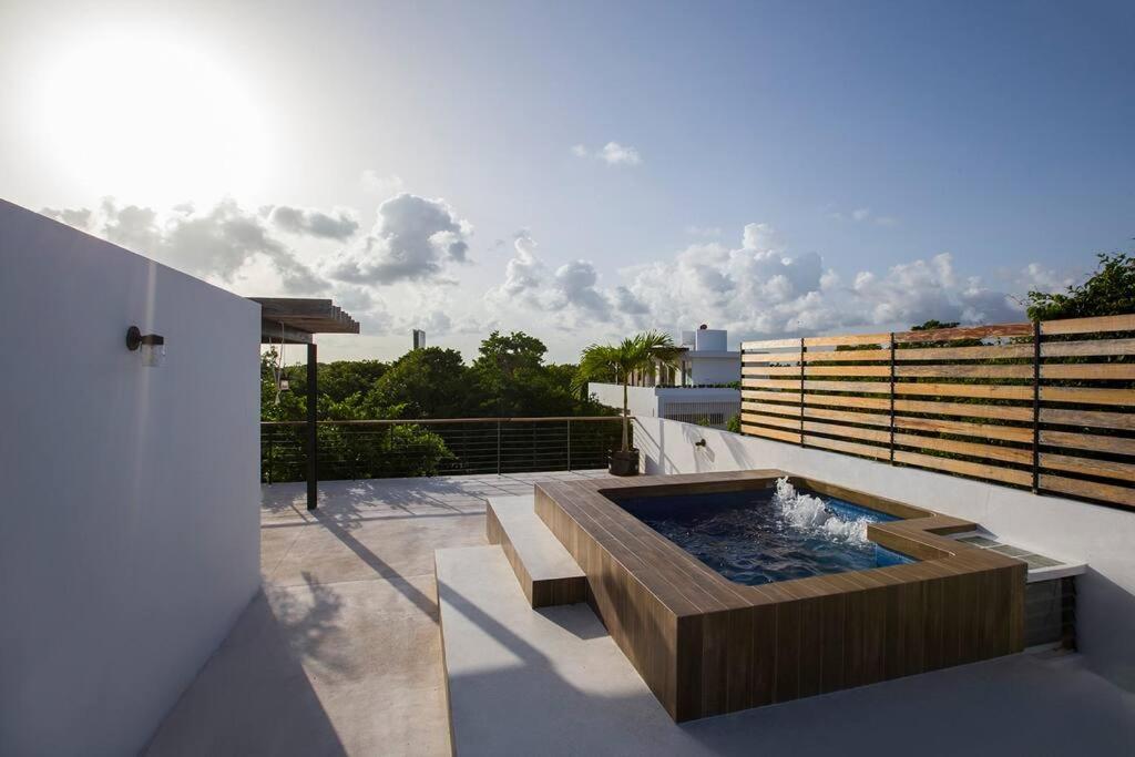 Casa Privada En Puerto Morelos Exterior foto