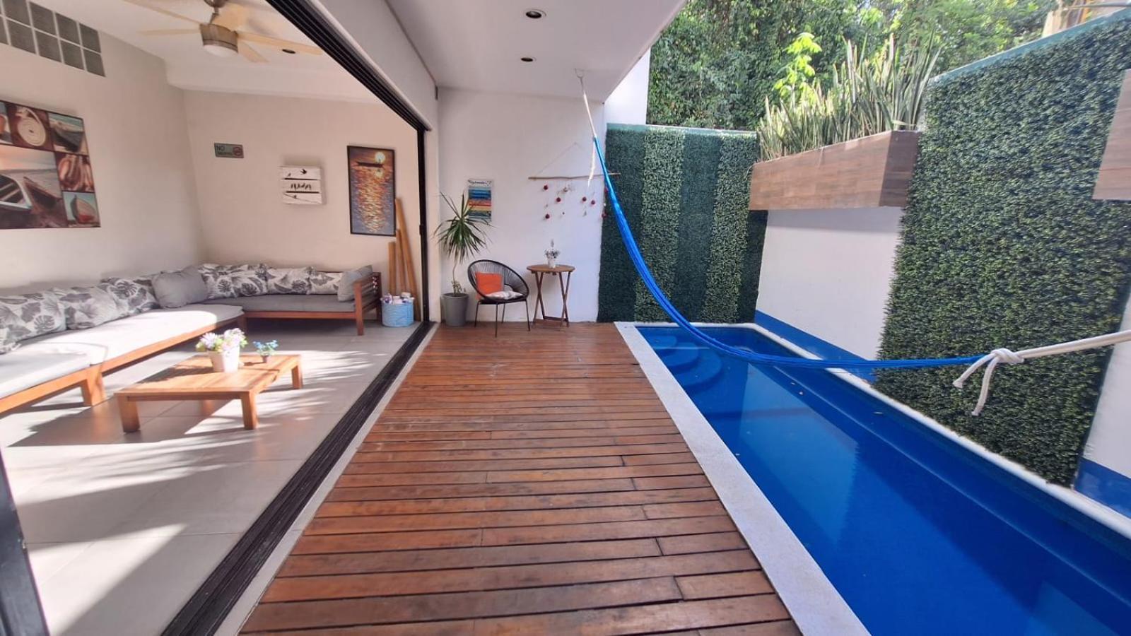Casa Privada En Puerto Morelos Exterior foto